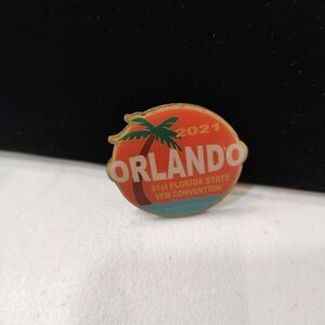 Orlando Florida 2021 Lapel Hat Pin‎ 91st VFW Convention Veteran of Foreign War